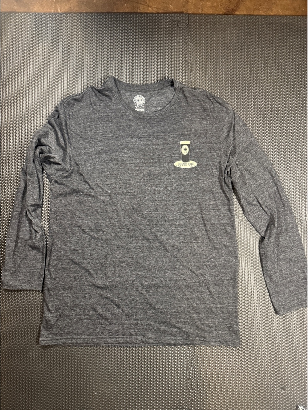 Moose Poop Jackson Hole Wyoming Long Sleeve T-Shirt XL